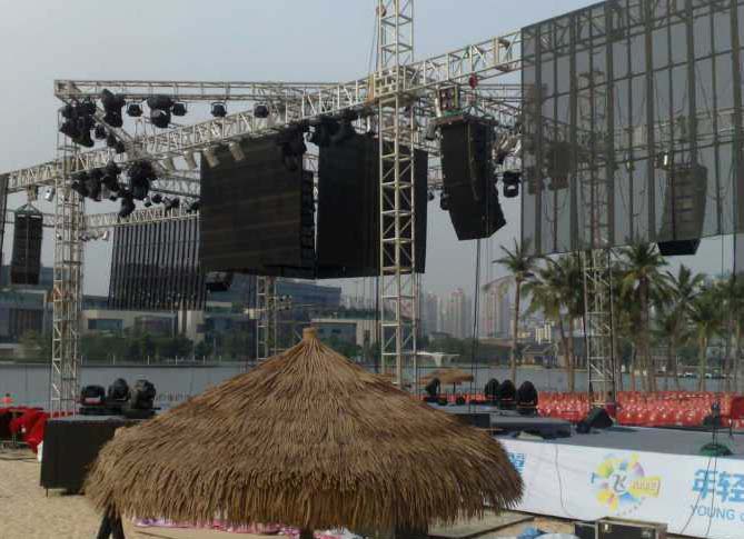 深圳海滩边上演出工程